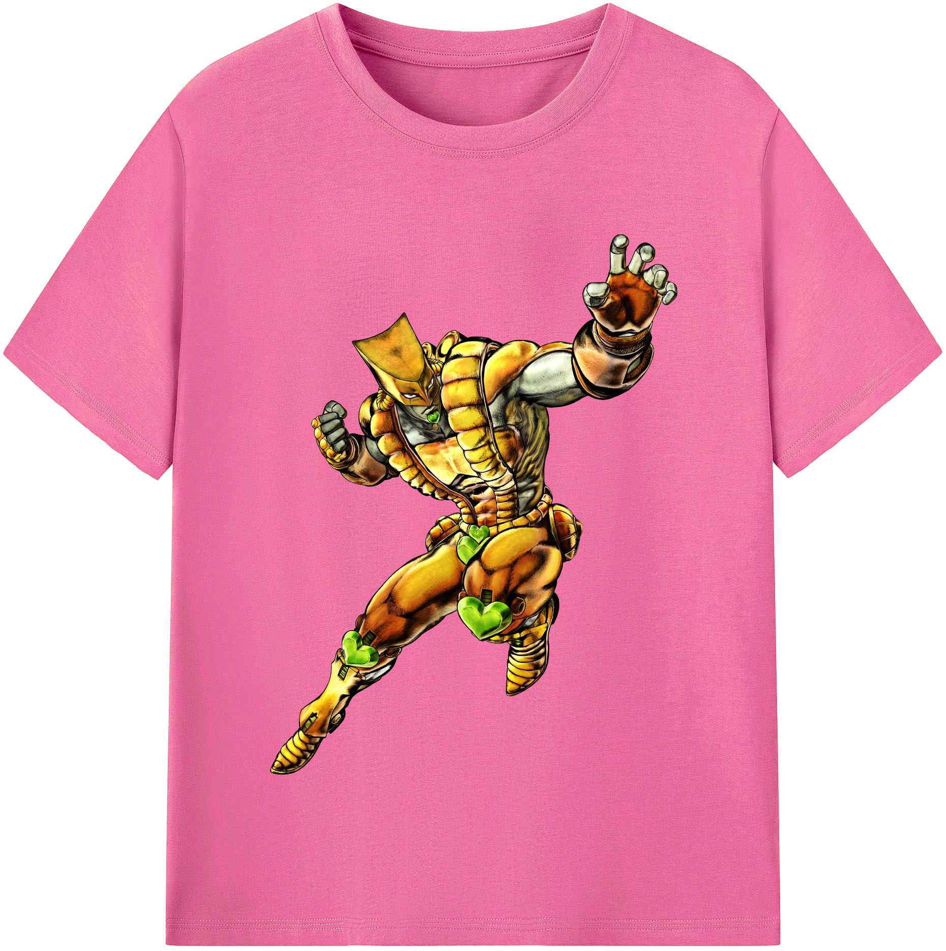 （画像用） ジョジョの奇妙な冒険 ディオ?ブランドー JoJo's Bizarre Adventure Dio Brando レディースカジュアルプリントTシャツ（綿100％）